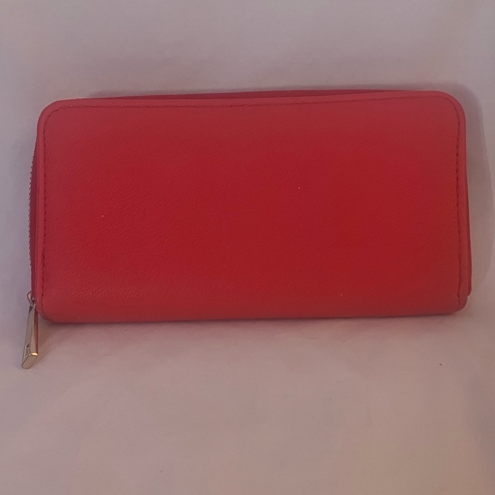 Safe Keepers Woman’s Coral Clutch/wallet